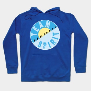 Team spirit hoodie with full sleeves best sale